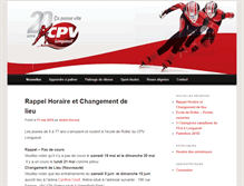 Tablet Screenshot of cpvlongueuil.com